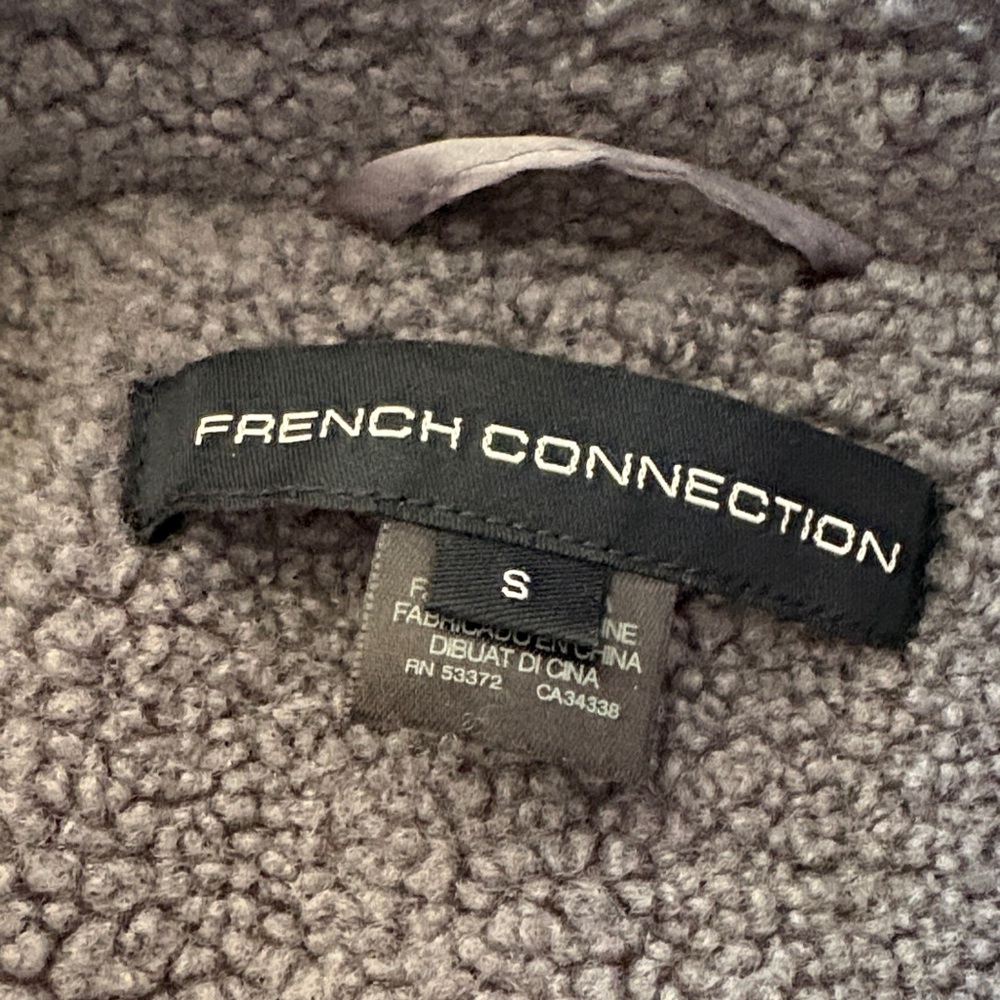 French Connection Gray Teddy Jacket - image 2